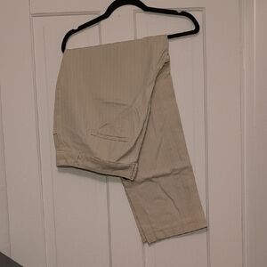 Lane Bryant Women's Beige Straight Leg Pants